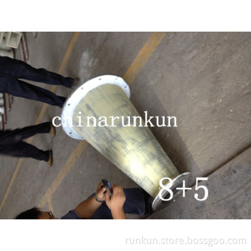 Bimetal abrasion resistant steel pipe